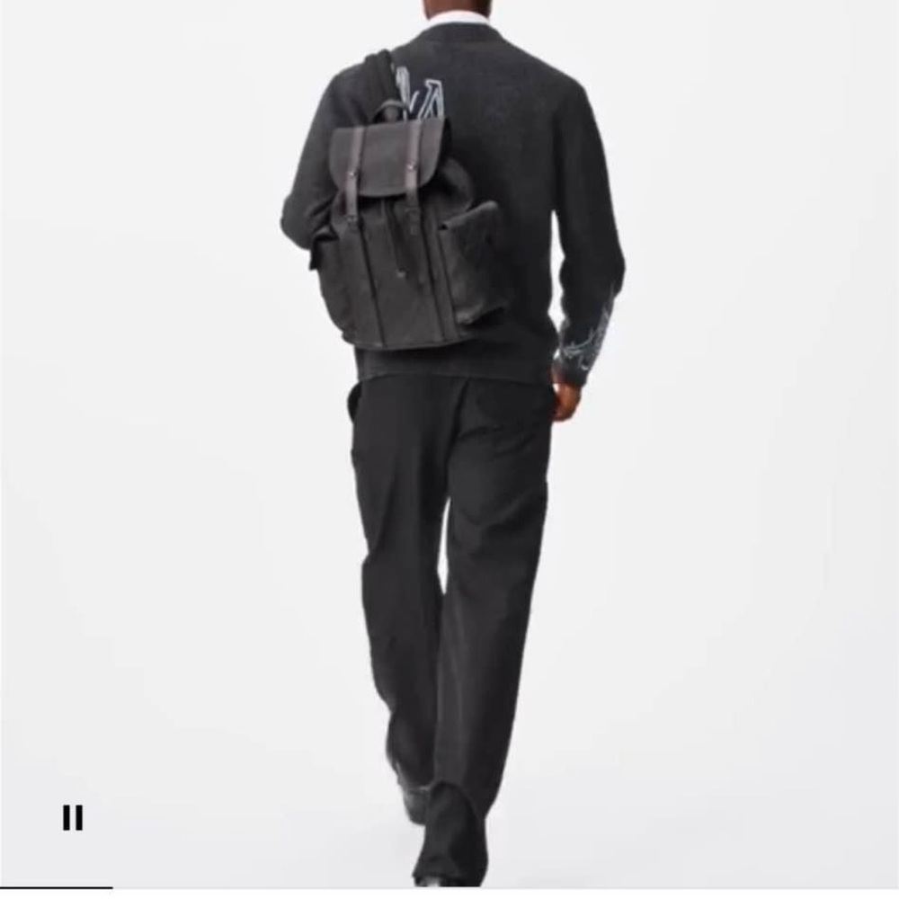 Louis Vuitton Damier Christopher Men's Bag Back Pack - Picture 5 of 5